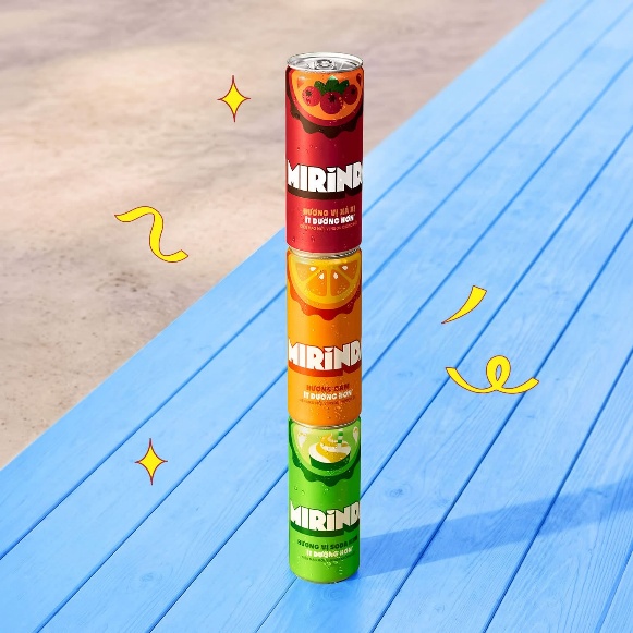 Mirinda thay đổi bộ nhận diện thương hiệu mới: T&aacute;o bạo hơn, trẻ trung hơn, tiếp nối sứ mệnh lan tỏa niềm vui v&agrave; nụ cười - Ảnh 3.