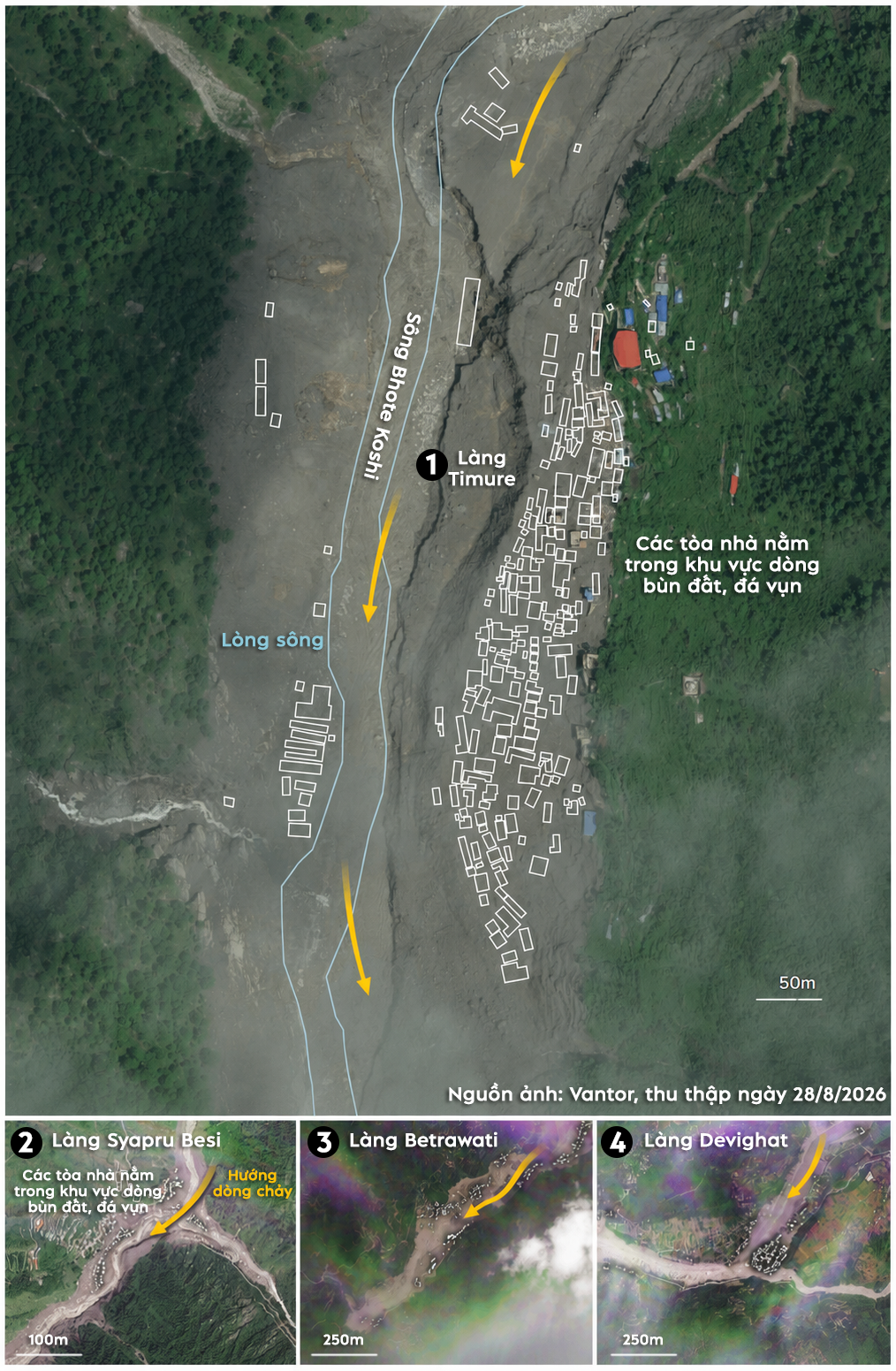 S&ocirc;ng băng đổ sụp tạo s&oacute;ng thần tr&ecirc;n n&uacute;i ở Nepal khiến h&agrave;ng trăm người thiệt mạng - Ảnh 7.