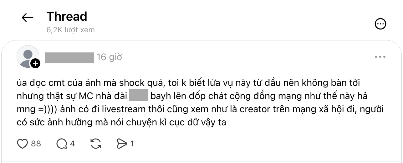 MC Trần Ngọc l&ecirc;n tiếng g&acirc;y tranh c&atilde;i về c&aacute;ch xử l&yacute; khi bỏ qu&ecirc;n điện thọai - Ảnh 3.