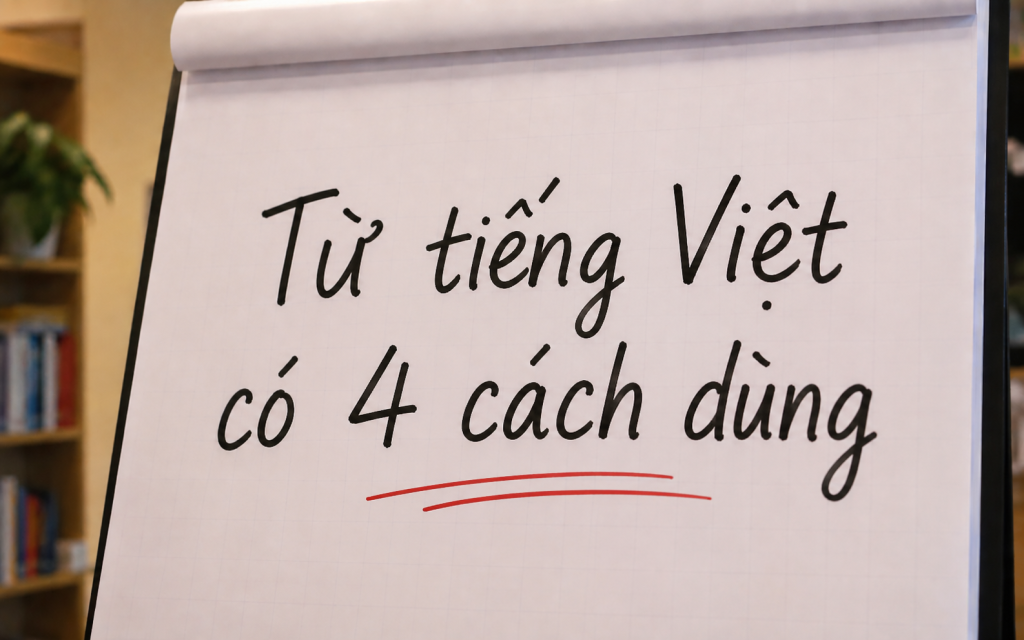 Từ tiếng Việt chỉ một &acirc;m tiết với bốn c&aacute;ch d&ugrave;ng trong gi&aacute;o dục 2026 - Ảnh 1.