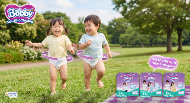 Bobby ti&ecirc;n phong mở rộng hệ size t&atilde; quần tới 5XL, đồng h&agrave;nh c&ugrave;ng b&eacute; lớn tới 36kg - Ảnh 1.