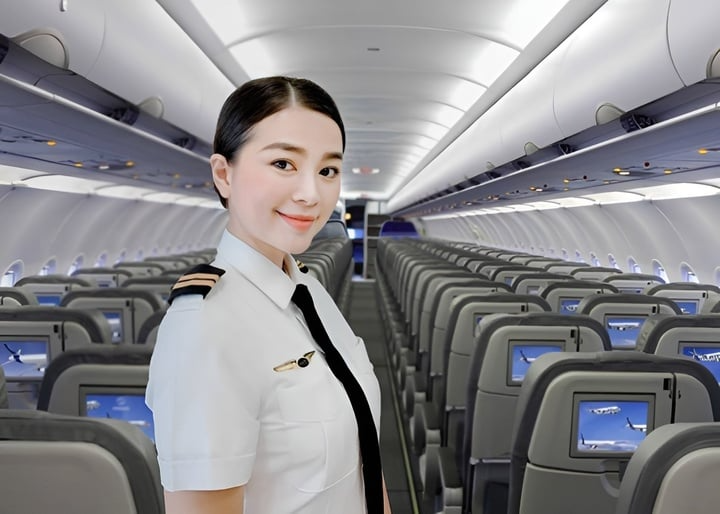 Nữ phi c&ocirc;ng đầu ti&ecirc;n của Bamboo Airways: Diệu Th&uacute;y v&agrave; h&agrave;nh tr&igrave;nh chinh phục bầu trời - Ảnh 2.