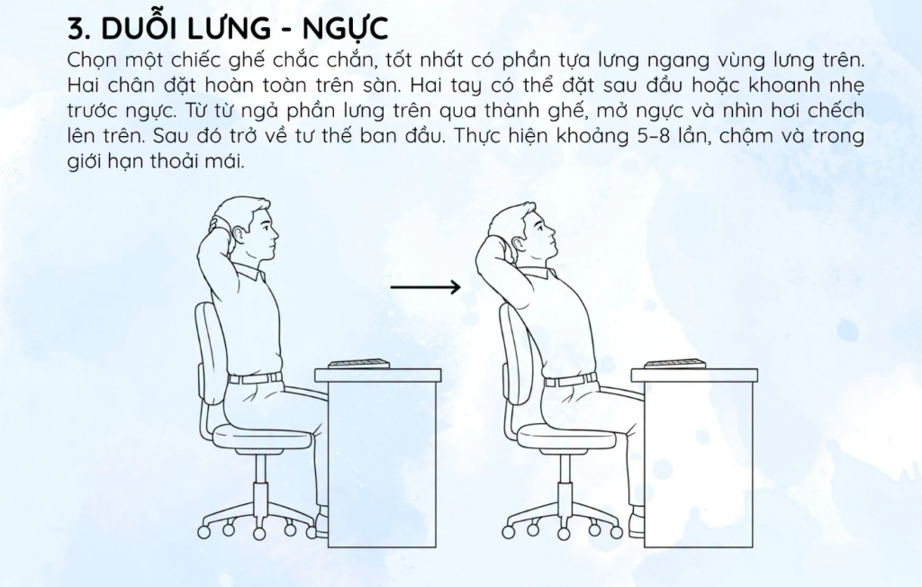 4 Động t&aacute;c đơn giản gi&uacute;p giảm đau cổ , vai , g&aacute;y khi ngồi l&agrave;m việc l&acirc;u - Ảnh 4.