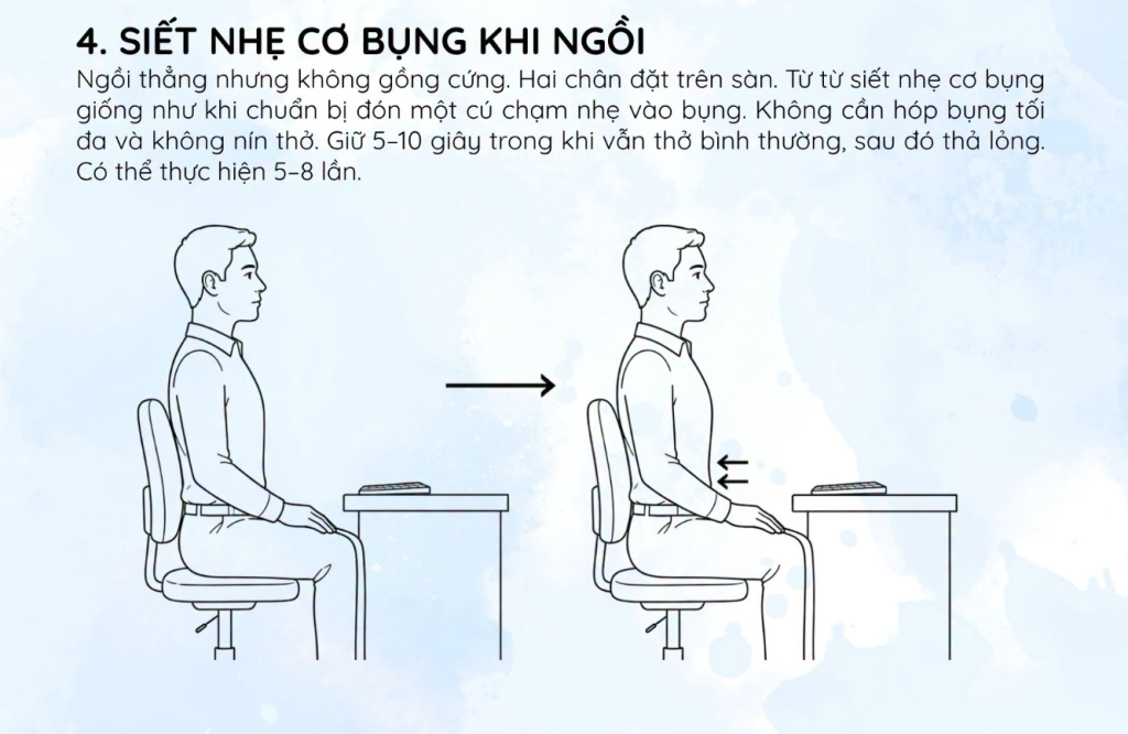 4 Động t&aacute;c đơn giản gi&uacute;p giảm đau cổ , vai , g&aacute;y khi ngồi l&agrave;m việc l&acirc;u - Ảnh 5.