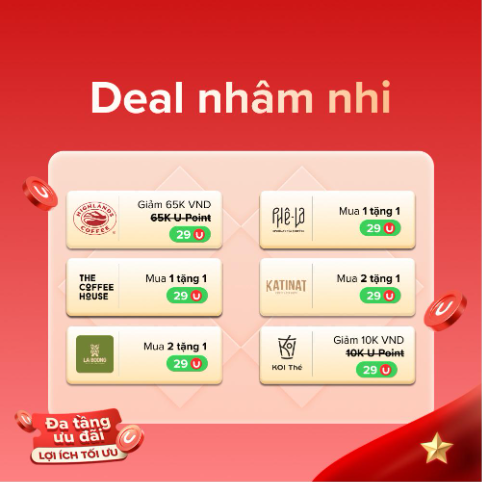 Techcombank OneU tung Mega Deal Tuần lễ Tự h&agrave;o, đổi loạt ưu đ&atilde;i chỉ với 29 U-Point - Ảnh 2.