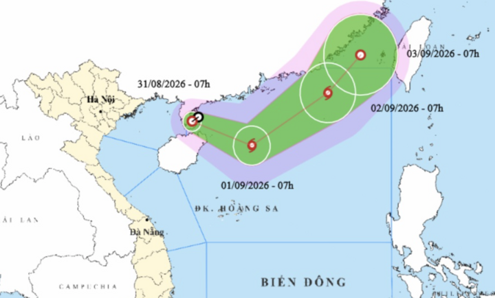 T&agrave;n dư b&atilde;o Saudel mạnh l&ecirc;n th&agrave;nh b&atilde;o số 5 tr&ecirc;n Biển Đ&ocirc;ng năm 2026 - Ảnh 1.