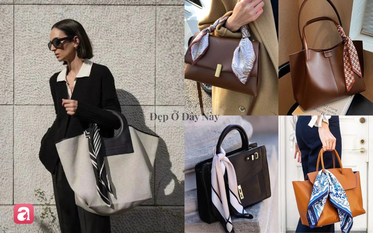 Style old money bắt đầu từ chiếc khăn họa tiết: Nhỏ nhưng n&acirc;ng tầm cả outfit - Ảnh 4.