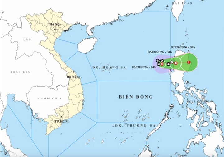 Biển Đ&ocirc;ng đ&oacute;n b&atilde;o số 3 Kujira v&agrave; ảnh hưởng đến Việt Nam năm 2026 - Ảnh 1.