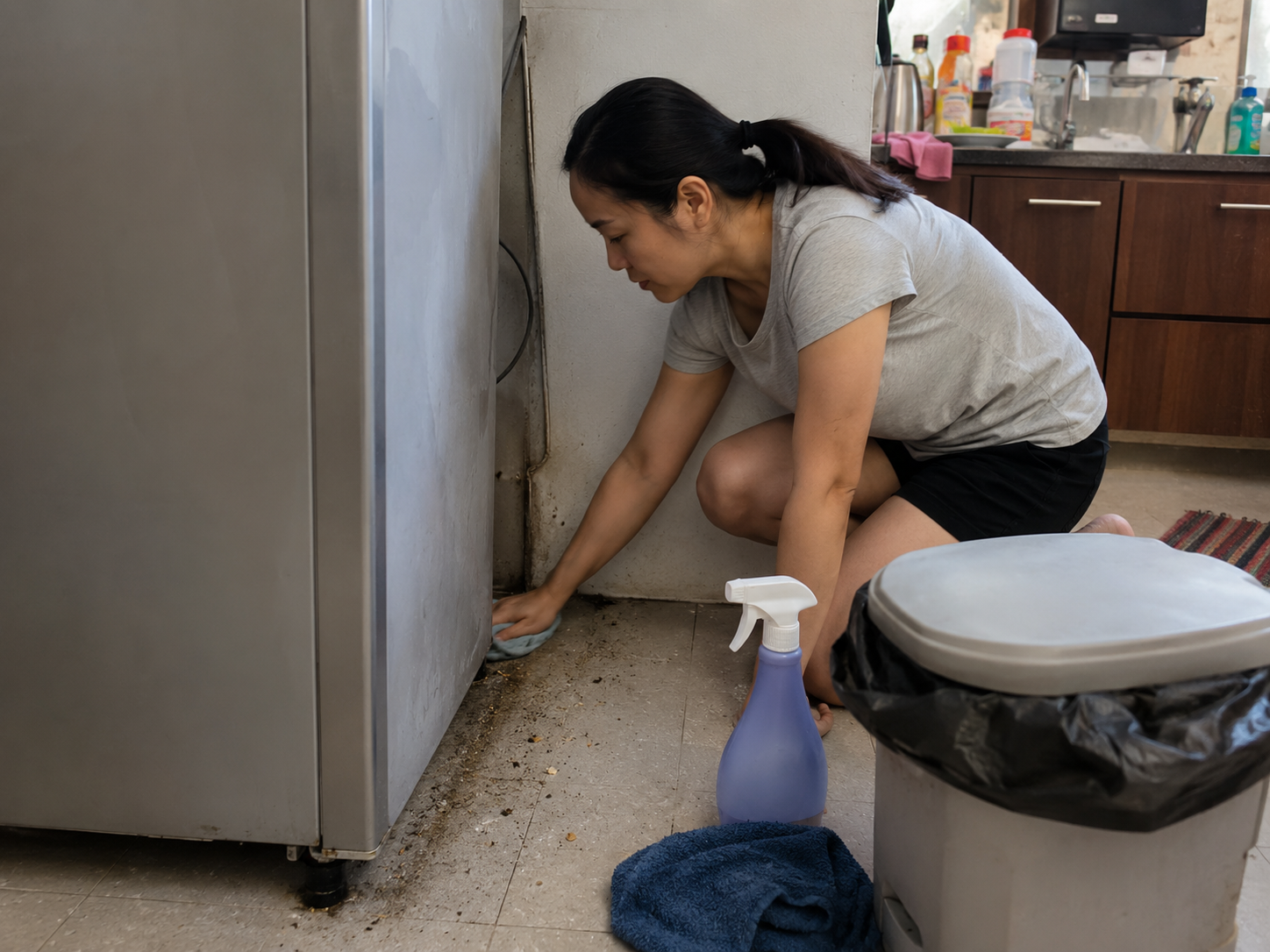 Đổ giấm trắng v&agrave;o thứ n&agrave;y rồi lau 7 vị tr&iacute;, người phụ nữ bất ngờ khi gi&aacute;n trong bếp &iacute;t dần - Ảnh 4.