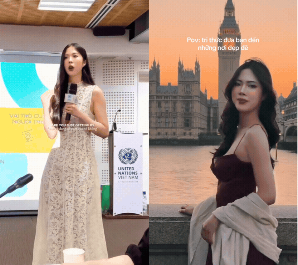 Học sinh giỏi Quốc gia 1 ng&agrave;y sống 2 cuộc đời: S&aacute;ng tốt nghiệp đại học ở London, chiều catwalk 