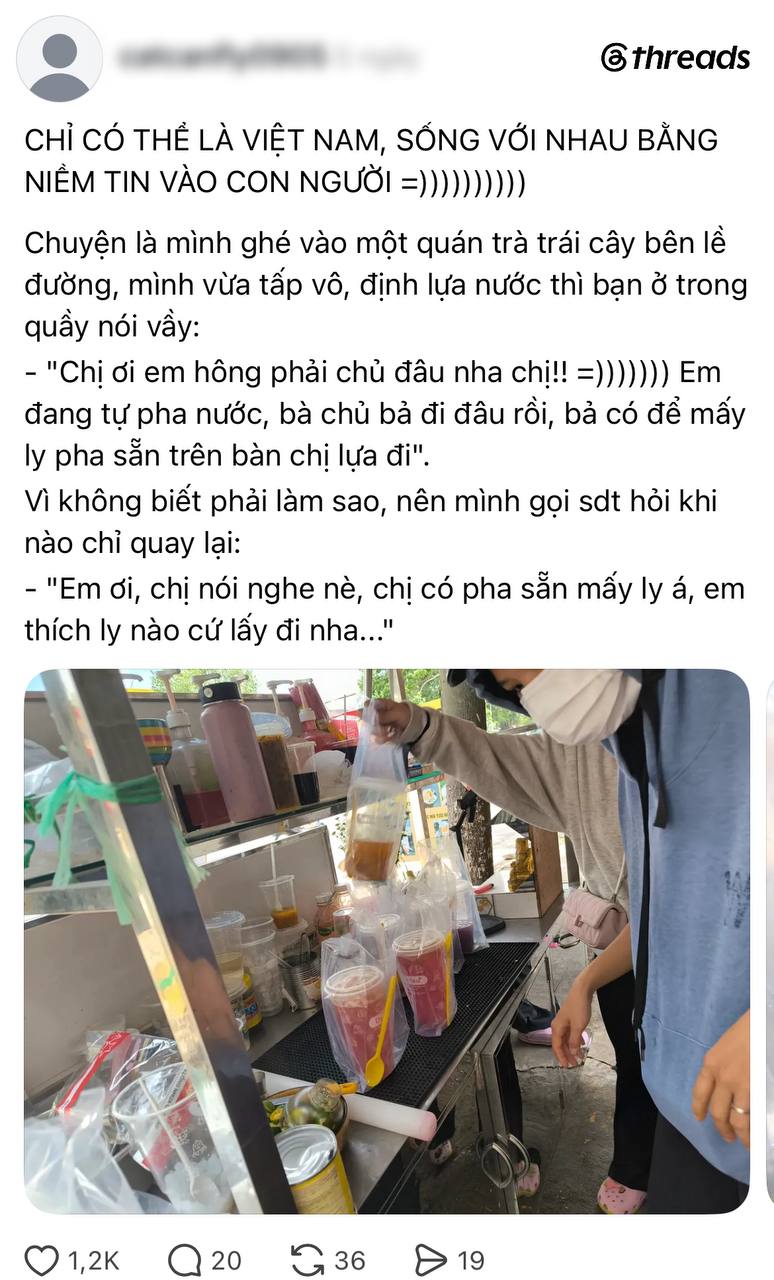 Chủ qu&aacute;n đi vắng , kh&aacute;ch tự b&aacute;n h&agrave;ng: Văn h&oacute;a mua b&aacute;n tại Việt Nam 2026 - Ảnh 1.