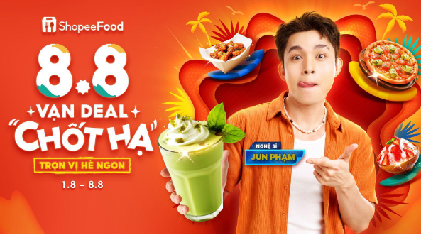 Điểm danh top những deal m&oacute;n ngon đ&aacute;ng tiền tr&ecirc;n ShopeeFood dịp 8/8 - Ảnh 1.