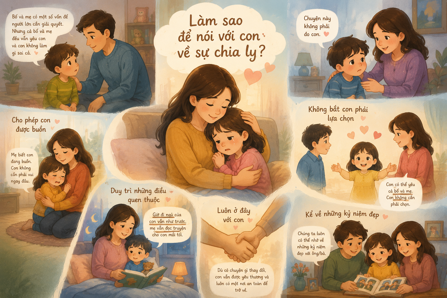 L&agrave;m sao để n&oacute;i với con về SỰ CHIA LY?- Ảnh 1.
