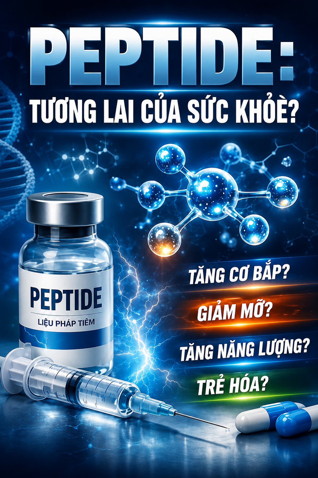 Cơn sốt peptide k&eacute;o theo tr&agrave;o lưu tự ti&ecirc;m tại nh&agrave;: Chuy&ecirc;n gia cảnh b&aacute;o nhiều rủi ro - Ảnh 2.