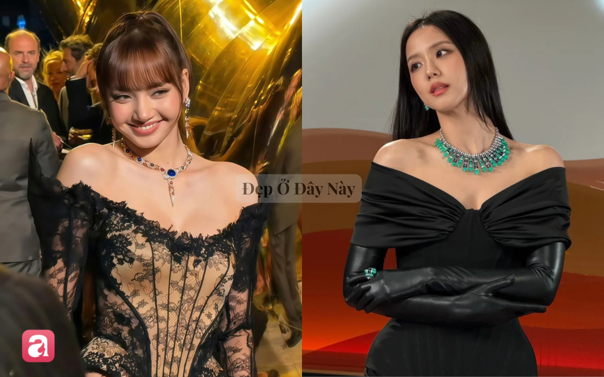 C&ugrave;ng dự tiệc trang sức cao cấp, Jisoo v&agrave; Lisa tinh tế diện đồ đen nhưng style kh&aacute;c nhau ho&agrave;n to&agrave;n - Ảnh 3.