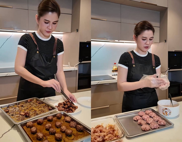 Cơm nh&agrave; MC Thu H&ograve;ai v&agrave; chồng Ph&oacute; chủ tịch: Kh&eacute;o l&eacute;o trong bếp n&uacute;c - Ảnh 2.