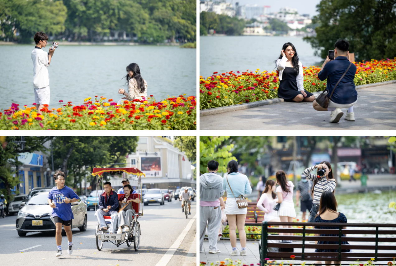 M&ugrave;a thu H&agrave; Nội 2026 mang vẻ đẹp dịu d&agrave;ng v&agrave; sức sống m&atilde;nh liệt của phố phường - Ảnh 7.