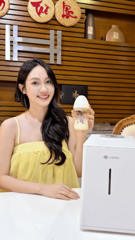 Vũ Th&uacute;y Quỳnh sắm đồ chuẩn bị sinh con, hạnh ph&uacute;c v&igrave; sắp c&oacute; con với thiếu gia Đức Phạm - Ảnh 1.