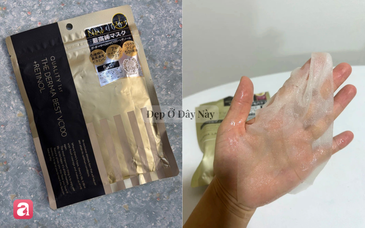 5 mặt nạ giấy chứa retinol vừa dưỡng ẩm vừa hỗ trợ chống l&atilde;o h&oacute;a cho l&agrave;n da ngo&agrave;i 30 tuổi - Ảnh 2.