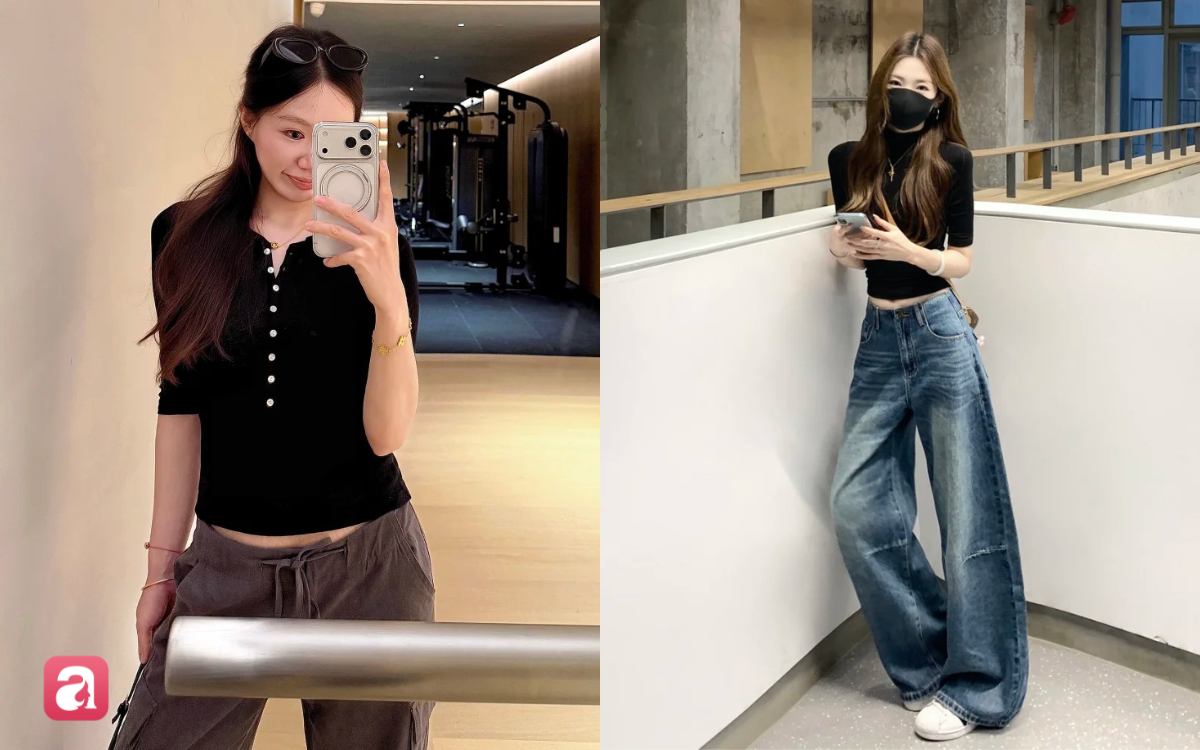 &Aacute;o thun tay lửng: Item vừa trẻ trung vừa hợp với trời thu se lạnh - Ảnh 5.