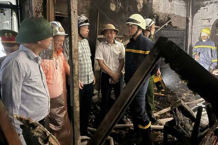 Ch&aacute;y nh&agrave; H&agrave; Nội đ&ecirc;m qua khiến 5 người tử vong , điều tra nguy&ecirc;n nh&acirc;n vụ việc - Ảnh 3.