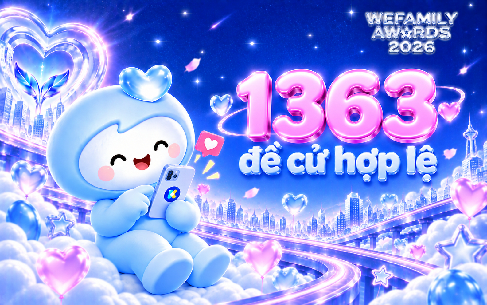 Tin vui từ WeFamily Awards 2026: Mẹ bầu thảnh thơi được gia hạn đề cử đến 22 / 9 - Ảnh 1.
