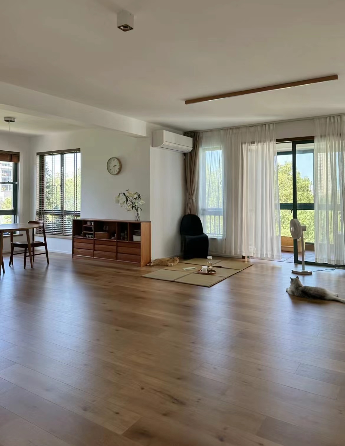 Xem 2 ng&ocirc;i nh&agrave; n&agrave;y mới hiểu v&igrave; sao ng&agrave;y c&agrave;ng nhiều người bỏ sofa, b&agrave;n tr&agrave; v&agrave; kệ tivi - Ảnh 1.