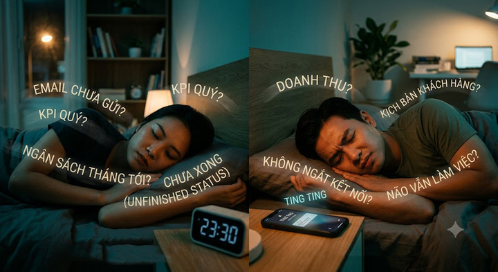 L&agrave;m việc kh&ocirc;ng ngừng nghỉ: Nỗi &aacute;m ảnh về giấc ngủ v&agrave; sức khỏe năm 2026 - Ảnh 1.