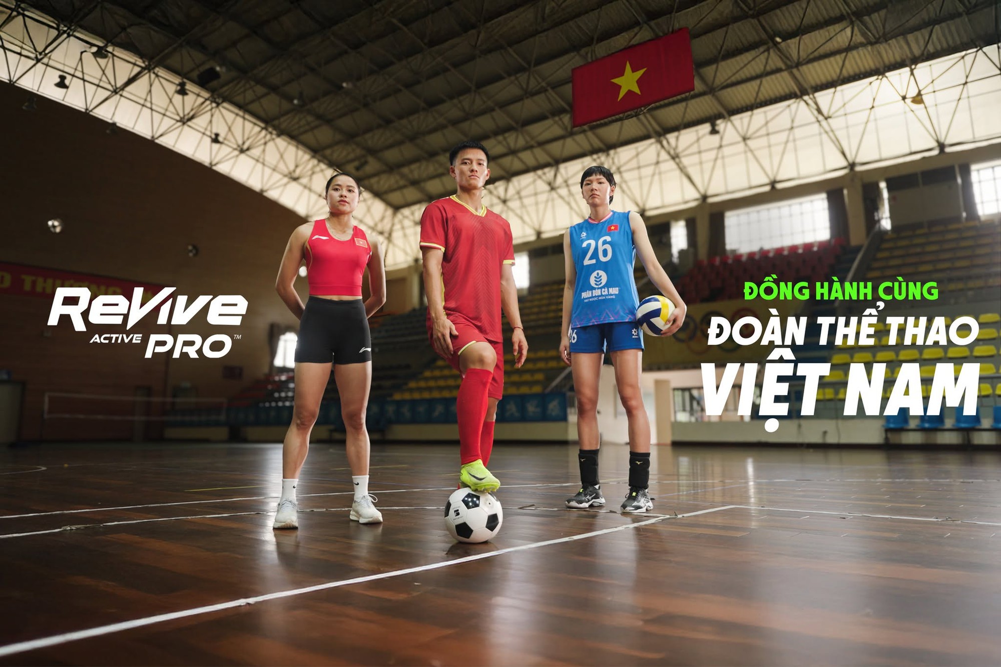 Từ sân tập đến sân đấu: Revive Thể Thao sẵn sàng cùng tuyển thủ Việt Nam chinh phục ASIAD 2026 - Ảnh 1. Từ sân tập đến sân đấu: Revive Thể Thao sẵn sàng cùng tuyển thủ Việt Nam chinh phục ASIAD 2026 - Ảnh 1.