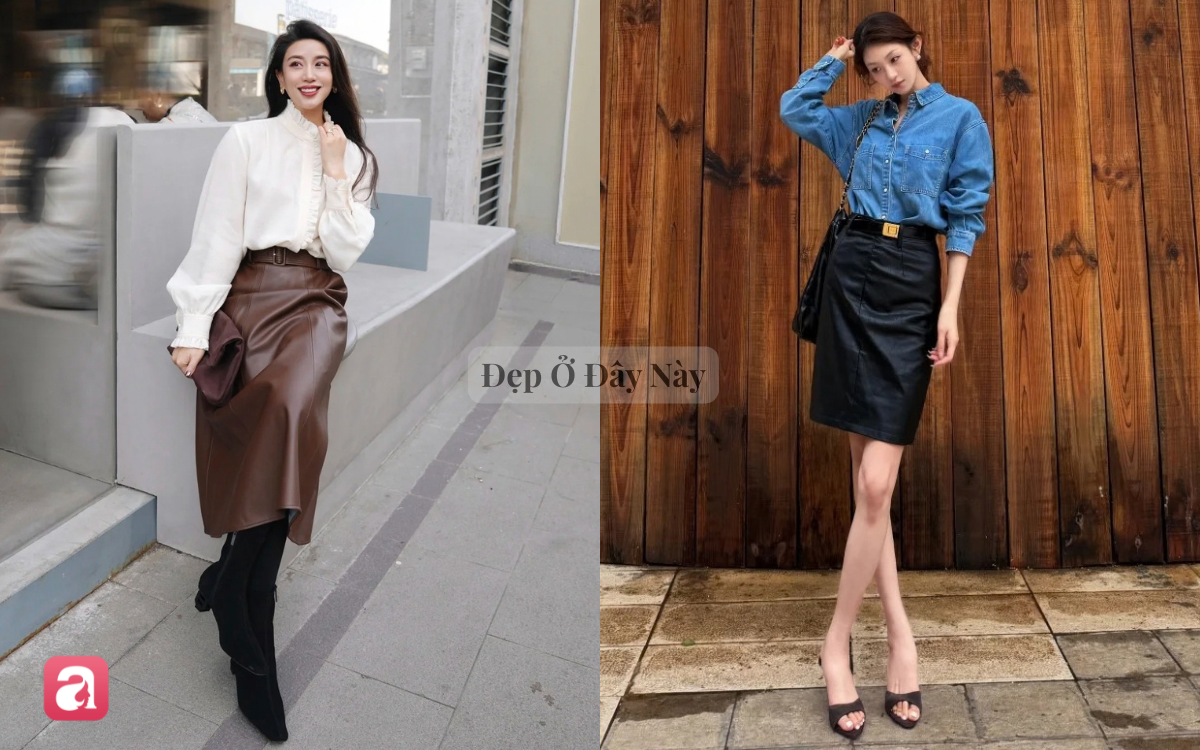 Ch&acirc;n v&aacute;y da với &aacute;o sơ mi: Combo l&ecirc;n đồ chuẩn 