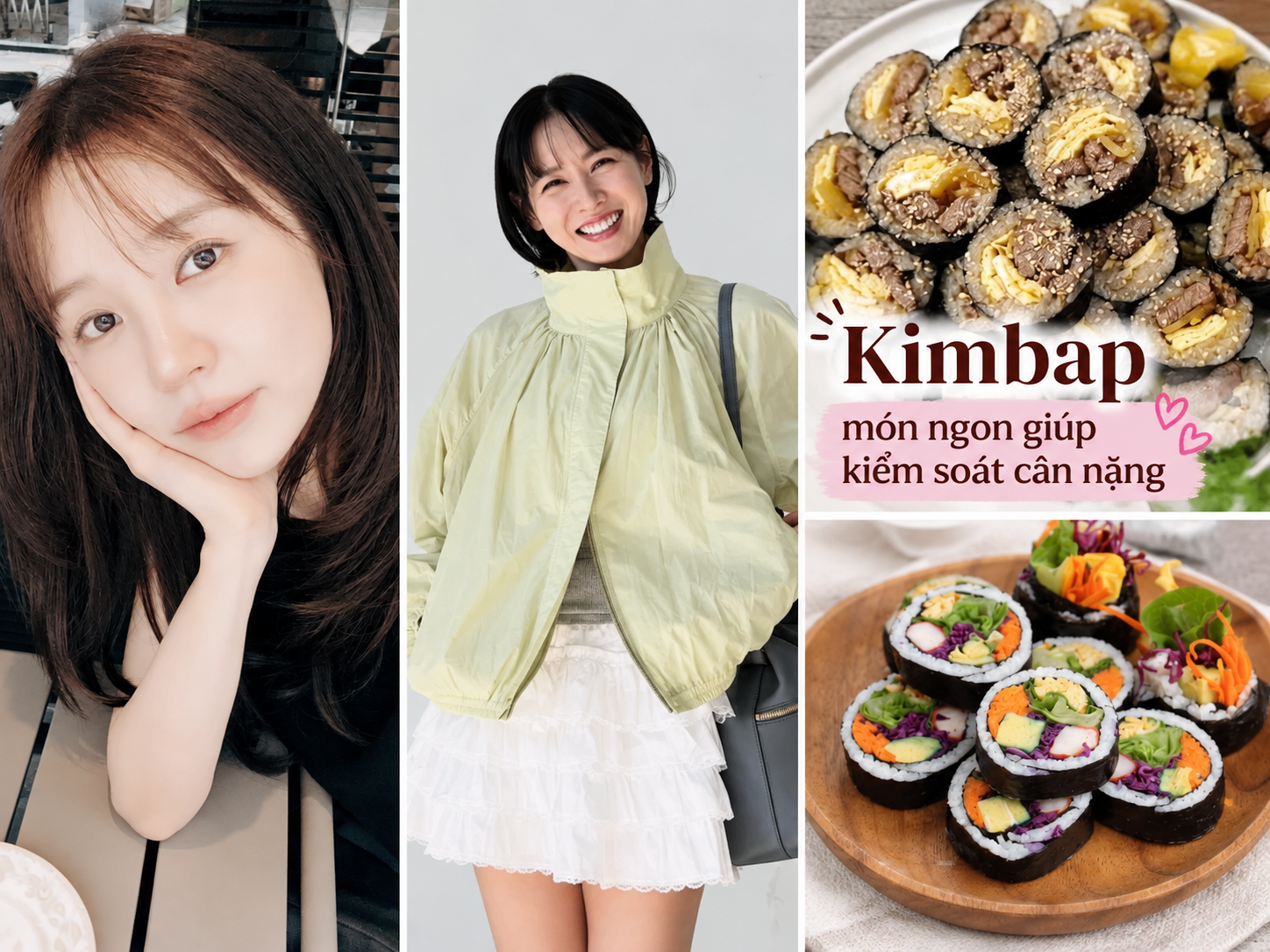 Sao Hàn giảm cân cũng ăn kimbap? Công thức kimbap “gia truyền” của Son Ye-jin và 2 cách ăn nhẹ bụng đáng học hỏi - Ảnh 1.