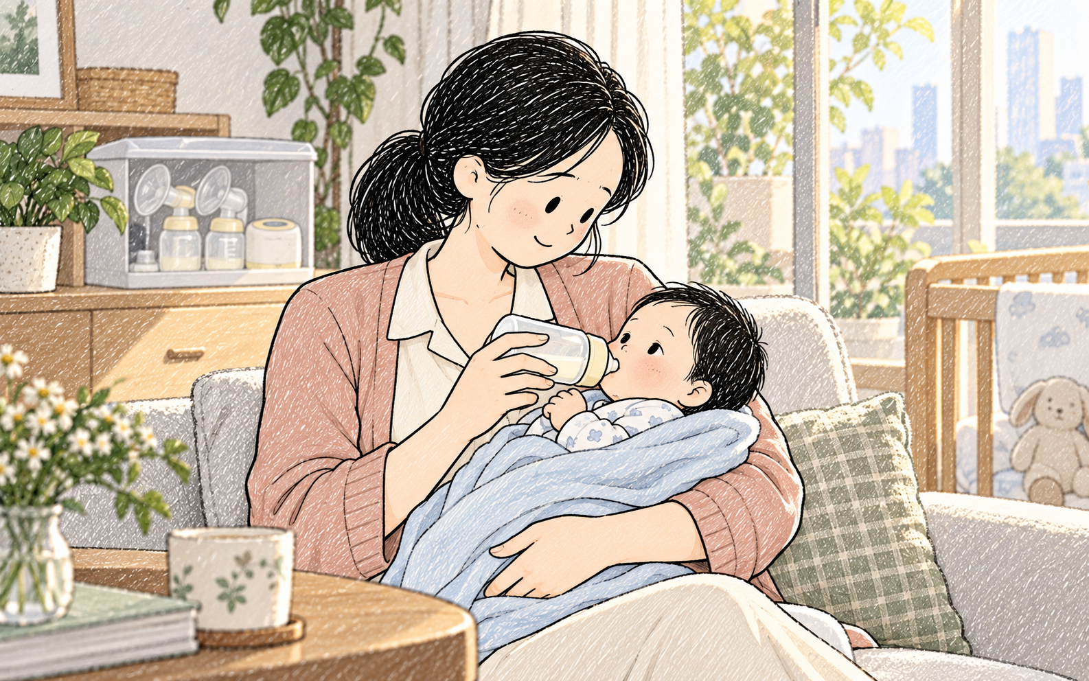 Photostory: Nỗi &aacute;m ảnh nhất với mẹ l&agrave; những cơn tắc tia sữa v&agrave; tiếng động đều đặn đến v&ocirc; cảm của chiếc m&aacute;y h&uacute;t sữa- Ảnh 10.