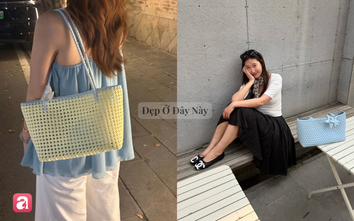 T&uacute;i m&acirc;y đan nh&igrave;n mộc mạc m&agrave; cực sang chuẩn 