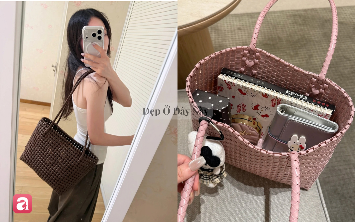 T&uacute;i m&acirc;y đan nh&igrave;n mộc mạc m&agrave; cực sang chuẩn 