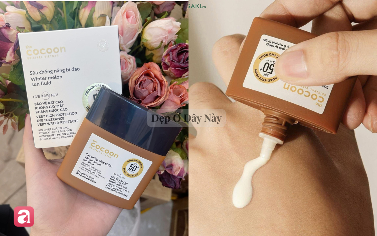 5 kem chống nắng kiềm dầu