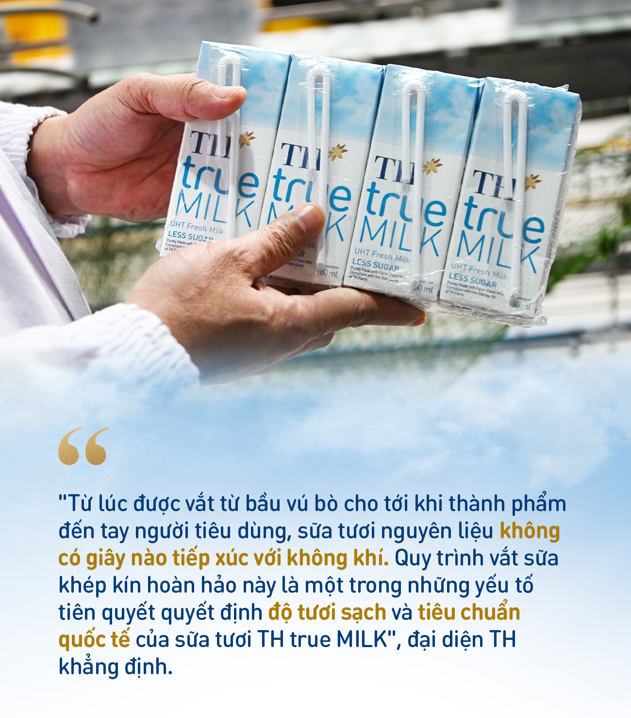 Điều gì làm nên chất lượng vượt trội của sữa tươi sạch TH true MILK? - Ảnh 7. Điều gì làm nên chất lượng vượt trội của sữa tươi sạch TH true MILK? - Ảnh 7.