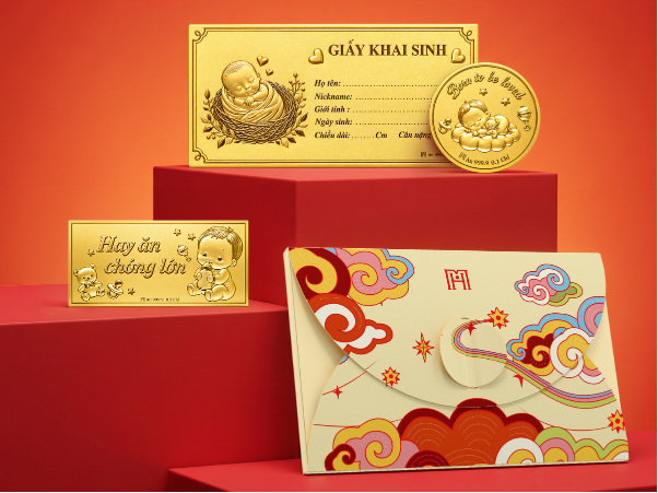 Giấy khai sinh bằng vàng 24K - quà tặng độc bản gửi con lời chúc đầu đời - Ảnh 3. Giấy khai sinh bằng vàng 24K - quà tặng độc bản gửi con lời chúc đầu đời - Ảnh 3.