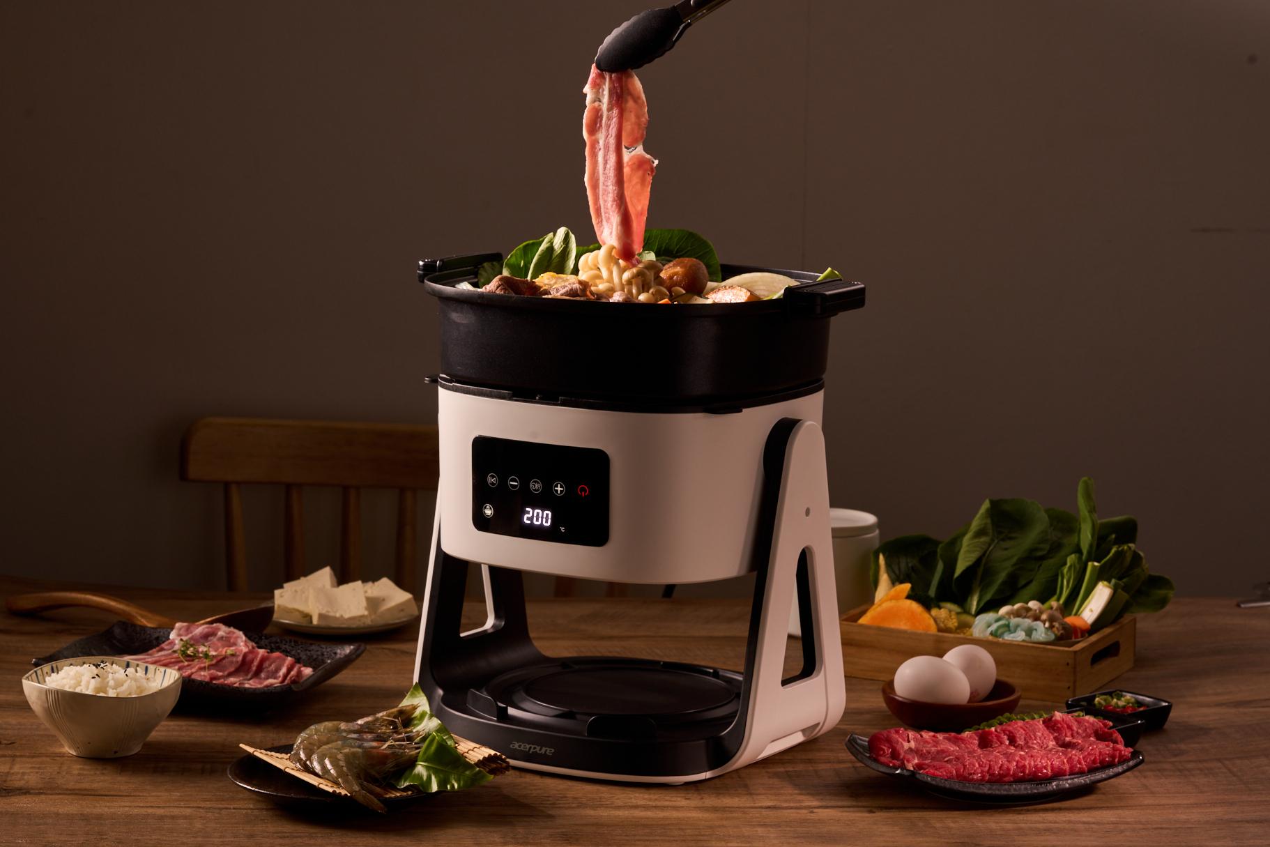 Acerpure CHEF KF1 &ndash; Nồi chi&ecirc;n kh&ocirc;ng dầu đa năng 3 trong 1 cho gia đ&igrave;nh - Ảnh 2.
