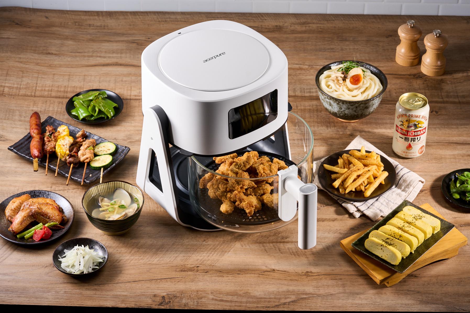 Acerpure CHEF KF1 &ndash; Nồi chi&ecirc;n kh&ocirc;ng dầu đa năng 3 trong 1 cho gia đ&igrave;nh - Ảnh 3.