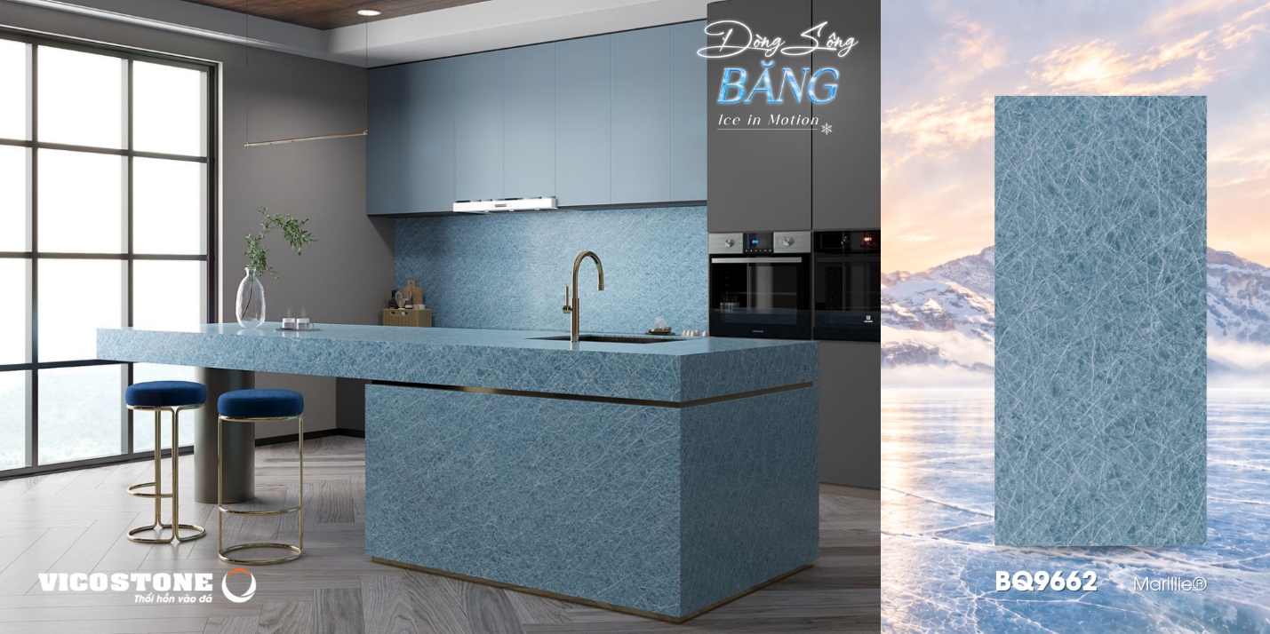 VICOSTONE&reg; D&ograve;ng S&ocirc;ng Băng: Đưa thi&ecirc;n nhi&ecirc;n v&agrave;o kh&ocirc;ng gian sống đậm chất ri&ecirc;ng - Ảnh 3.