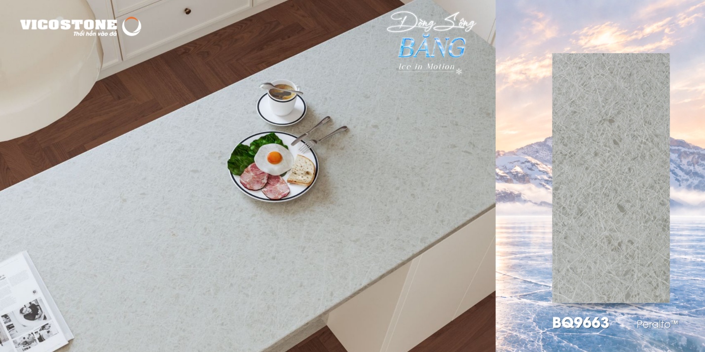 VICOSTONE&reg; D&ograve;ng S&ocirc;ng Băng: Đưa thi&ecirc;n nhi&ecirc;n v&agrave;o kh&ocirc;ng gian sống đậm chất ri&ecirc;ng - Ảnh 5.