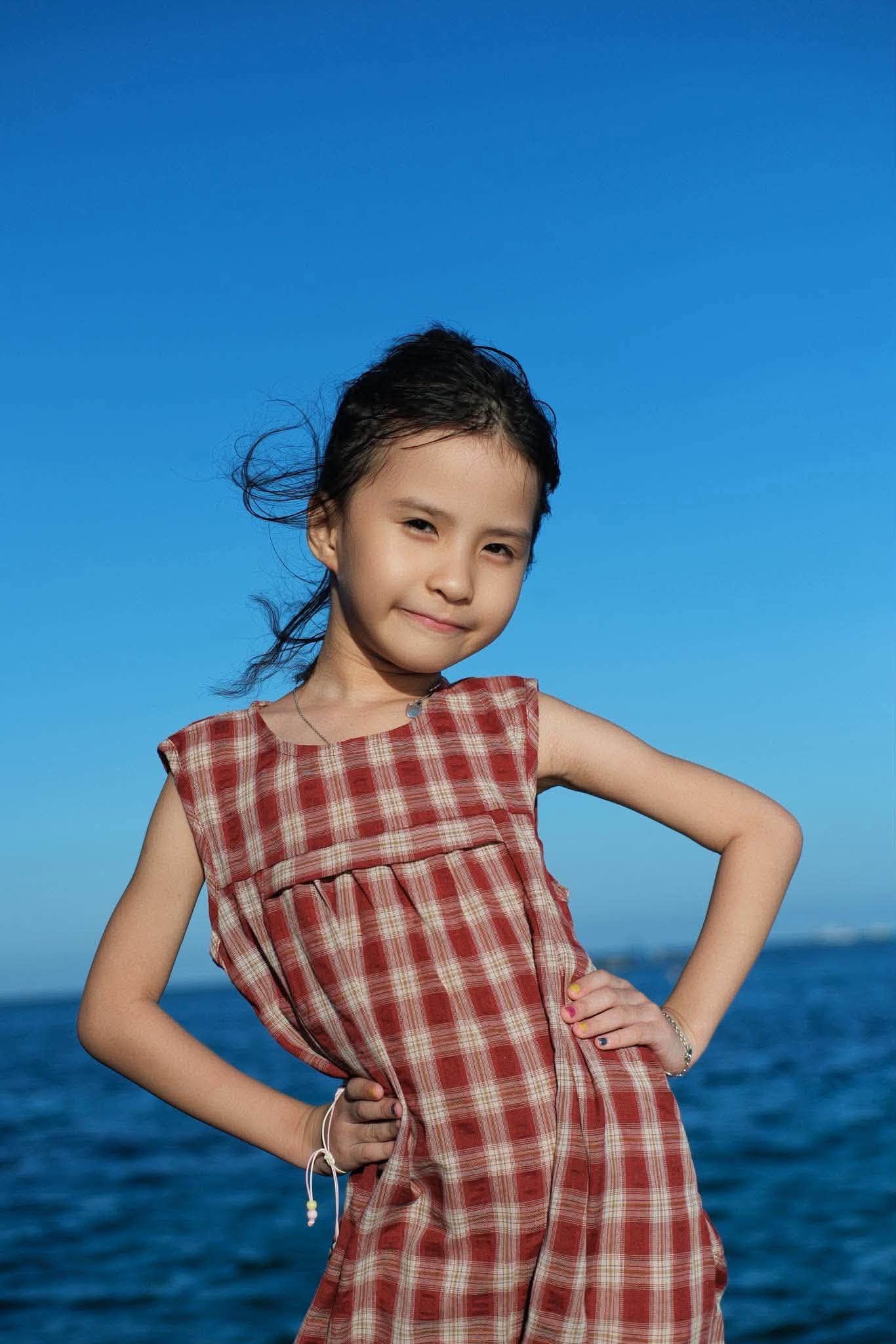 Con gái Thiên An 5 tuổi làm toán tư duy siêu nhanh, là mẫu nhí tự tin ai cũng khen ngợi - Ảnh 5.