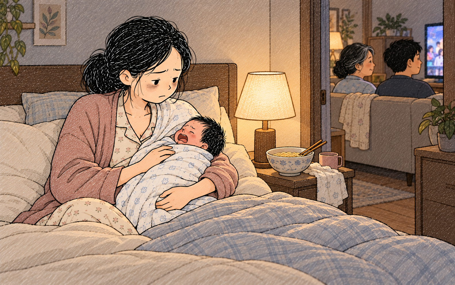 Photostory: Mẹ đến chăm ở cữ, nhưng khi thấy cả nh&agrave; chồng ngồi cắn hạt dưa đợi cơm th&igrave; t&ocirc;i ngay lập tức đặt v&eacute; cho mẹ về- Ảnh 3.