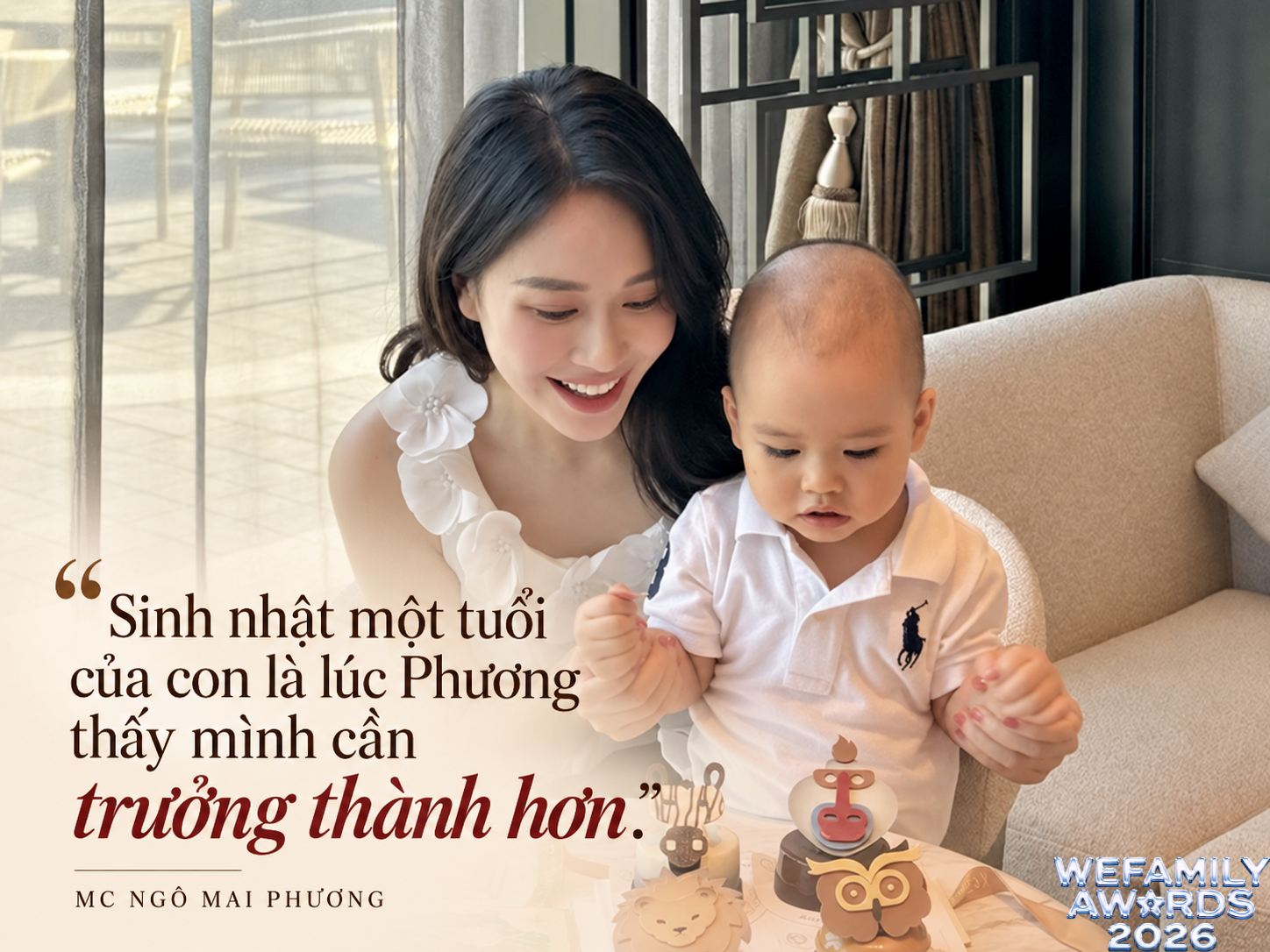 MC Ng&ocirc; Mai Phương kể về chuyện &ldquo;3 năm 2 đứa&rdquo;: D&ugrave; đi l&agrave;m v&agrave;i tiếng đ&atilde; nhớ con, nhưng vẫn d&agrave;nh thời gian y&ecirc;u chiều bản th&acirc;n - Ảnh 1.