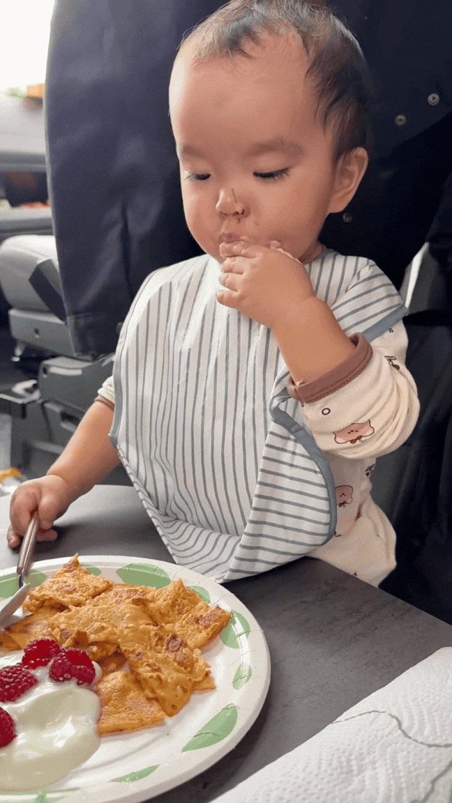 Ng&ocirc; Thanh V&acirc;n tiết lộ b&iacute; quyết r&egrave;n con ăn, ngủ ngoan khi đi du lịch - Ảnh 2.