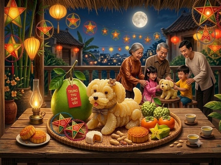 Tại sao quả bưởi trở th&agrave;nh m&oacute;n ngon tr&ecirc;n m&acirc;m cỗ Trung thu  - Ảnh 3.