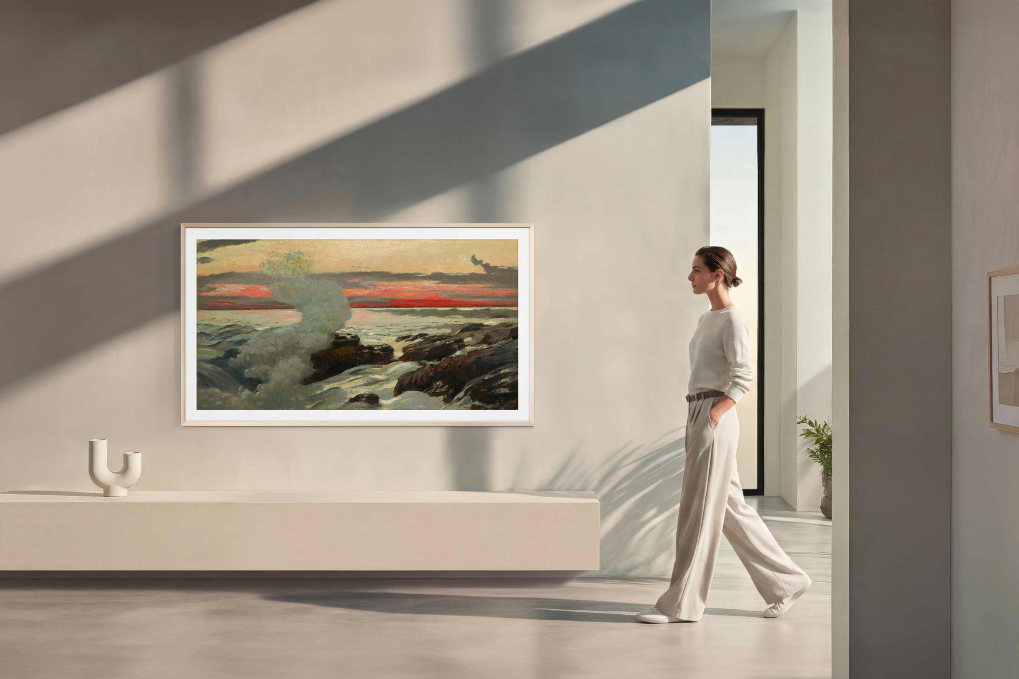 TV Samsung The Frame: Định h&igrave;nh phong c&aacute;ch nghệ thuật cho kh&ocirc;ng gian sống - Ảnh 2.