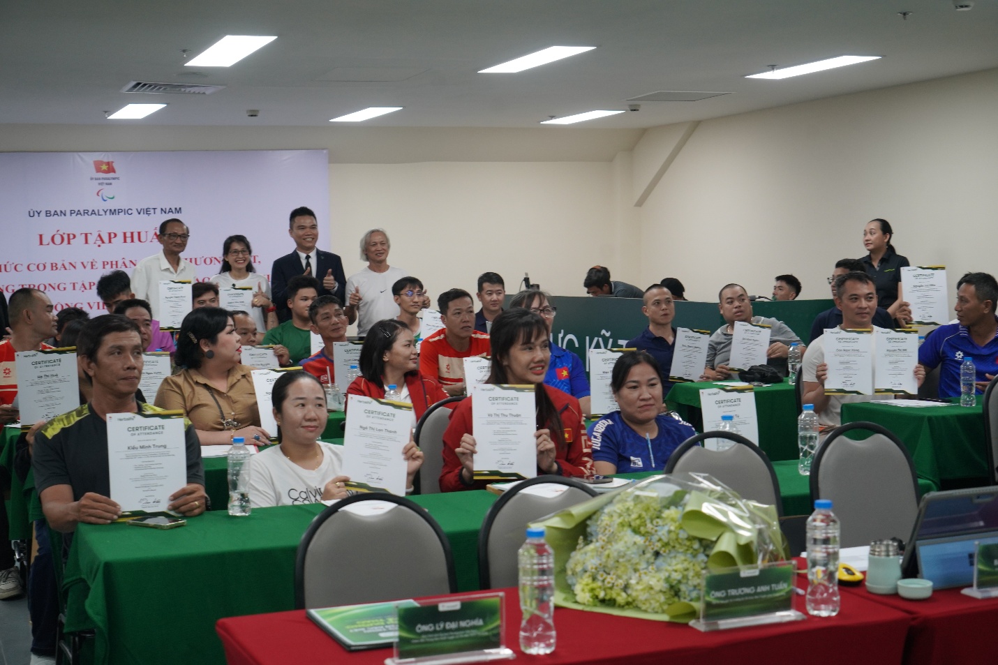 Vận động vi&ecirc;n người khuyết tật cập nhật kiến thức dinh dưỡng trước c&aacute;c giải đấu quốc tế - Ảnh 3.