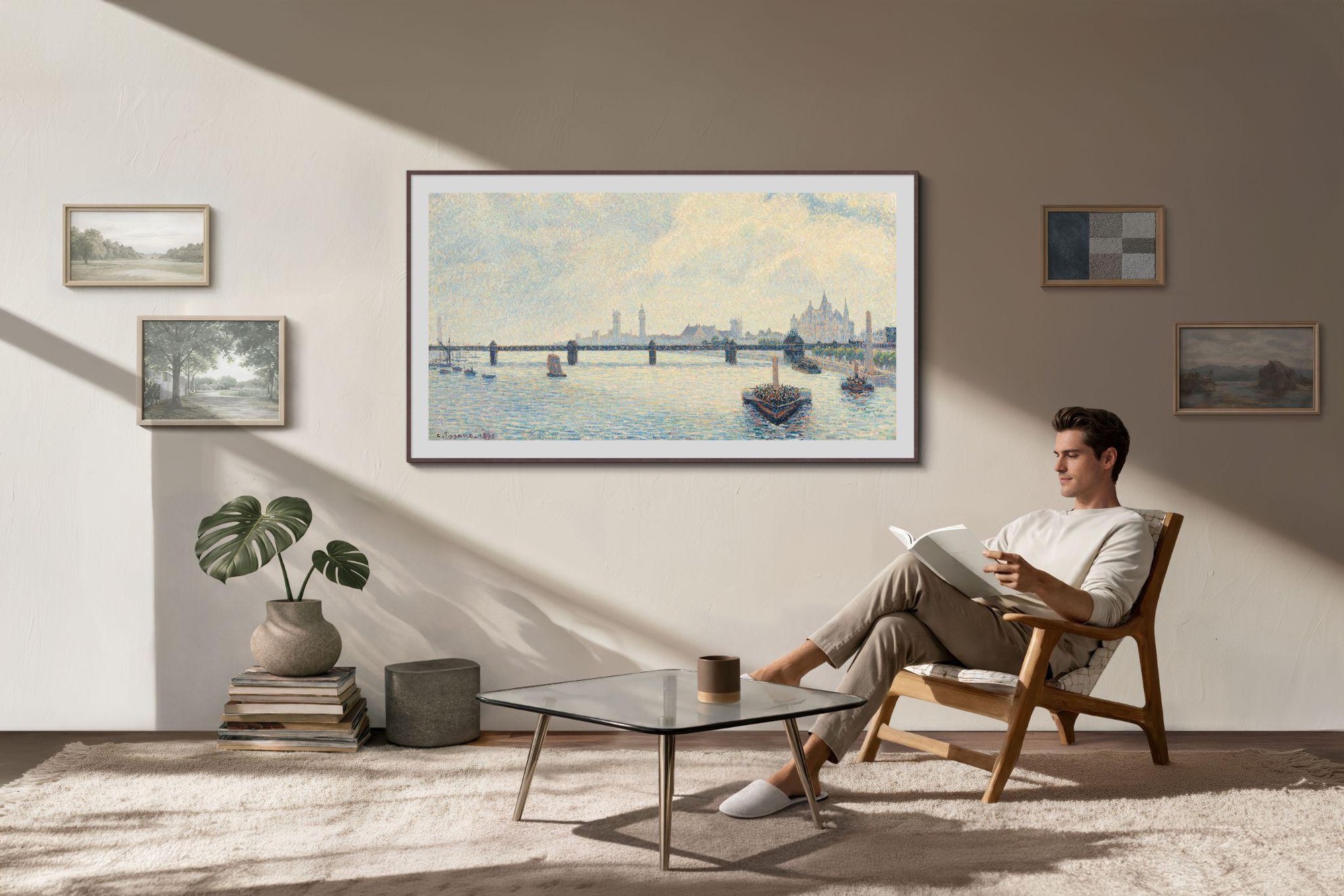 TV Samsung The Frame: Định h&igrave;nh phong c&aacute;ch nghệ thuật cho kh&ocirc;ng gian sống - Ảnh 3.