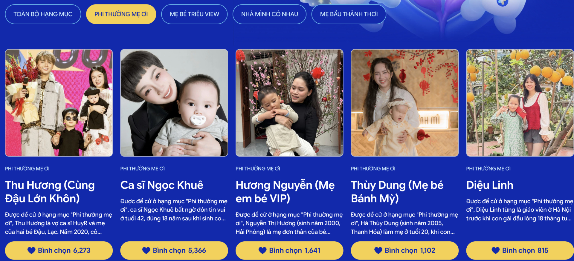 Cuộc đua WeFamily Awards 2026: Đề cử b&aacute;m s&aacute;t , b&igrave;nh chọn li&ecirc;n tục từ cộng đồng - Ảnh 4.